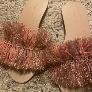 Loeffler Randall Katie Ballet slides. Worn once!